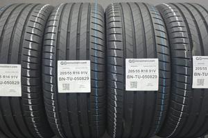 4 Pneumatici 205/55 R16 Bridgestone Turanza 6 Enli