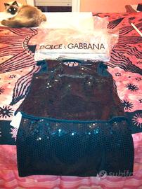 COMPLETO DA SERA DOLCE E GABBANA TG.42