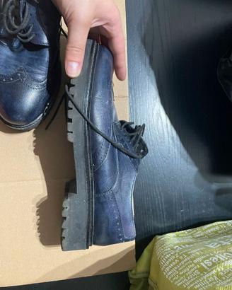 Scarpe Stringate Bruno Verri in Pelle- Italy