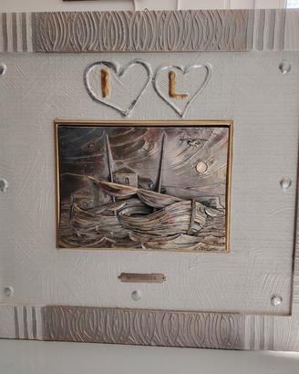 Quadro in argento