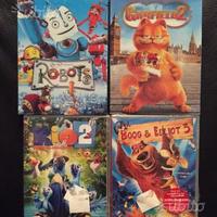 Blocco 4 cartoni animati Film per bambini DVD