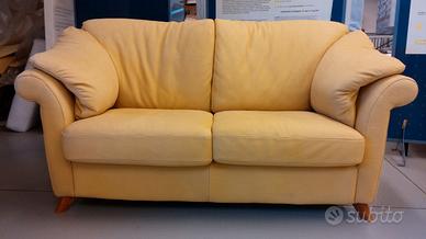 DIVANO IN VERA PELLE NABUK EXPO' L170XP90cm