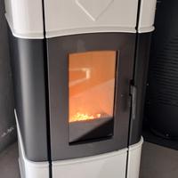 Stufa a pellet ventilata