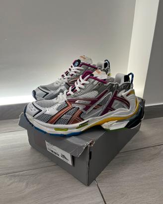 👟 Balenciaga rinner Sneaker Grigie e Viola -