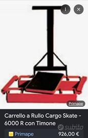 carrello sterzande per macchine pesanti 
