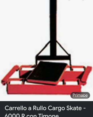 carrello sterzande per macchine pesanti 