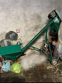 Insaccatrice con coclea di tre metri