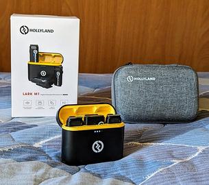 Hollyland Lark M1 Duo – 2 microfoni + ricevitore