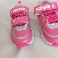 scarpe bambina misura 20 rosa argento bianco 