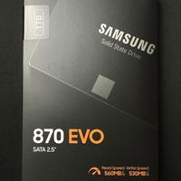 SSD 1TB - 870EVO SAMSUNG [NUOVO]