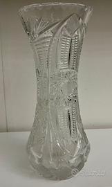Vaso in cristallo di Boemia