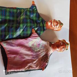 coppia re e regina terracotta