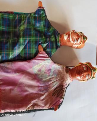 coppia re e regina terracotta