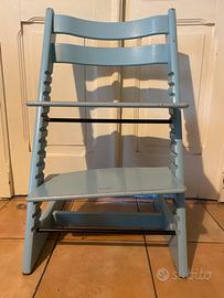 Sedia Stokke azzurra
