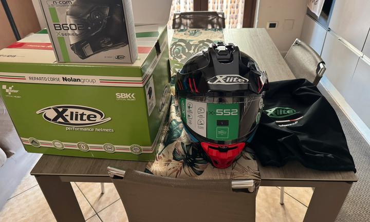 Casco X-lite X-552 con Interfono B602 Nuovo