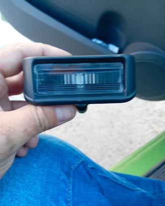 luce posteriore targa Fiat qubo 