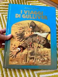 I viaggi di Gulliver, libro illustrato vintage