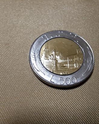 500 lire "Bimetallica" (1988)