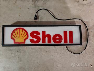 insegna luninosa Shell
