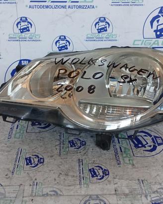 Volkswagen polo 2008 fanale anteriore sx