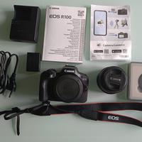 Macchina fotografica Canon EOS R100 + RFS 18-45