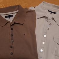 2 t-shirt polo - TOMMY HILFIGER - Tg S ORIGINALI