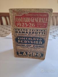 Annuario Turing Club italiano 1925-26