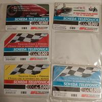 Schede telefonica Ferrari 