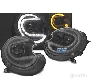 FARI XENON MINI COOPER 06-14 LED NERO
