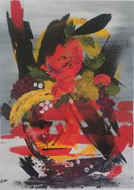 Quadro "cesto con frutta" 