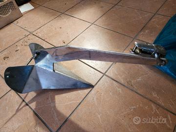 Ancora delta acciaio inox lucido