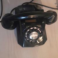 Telefono vintage anni 50/60 Art Dèco in bachelite