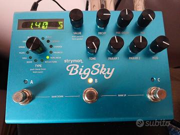 Strymon Big Sky ancoa in Garanzia