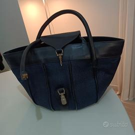 Pirovano borsa a mano in pelle 