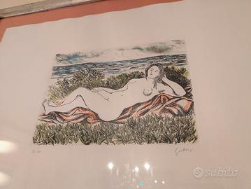 litografia Guttuso 