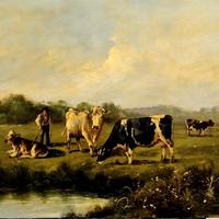 Quadro a olio su tela 