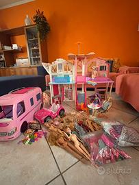 Barbie casa camper macchina