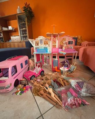 Barbie casa camper macchina