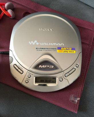 lettore CD sony walkman MP3 cuffie alto livello