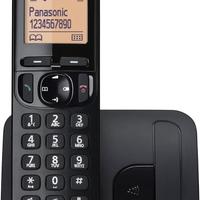 Cordless Panasonic KX-TGC210 Telefono DECT Nero