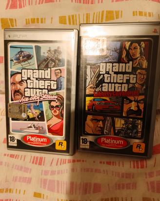 Gta Liberty City Stories e Gta Vice city stories  