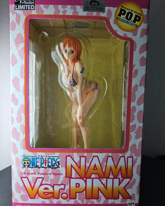 Nami Ver Pink P.O.P MegaHouse One Piece sigillata