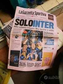 Gazzetta dello sport vittorie Inter 