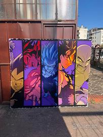 Pannello decorativo in plexiglass Dragon Ball XXL