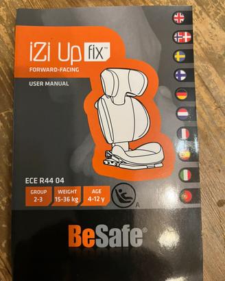 Besafe seggiolino 4/12 anni IZi up fix x3 IsoFix