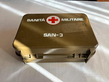Cassetta Sanità Militare SAN-3 Originale Completa