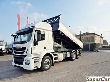 IVECO STRALIS 260AT40 ribaltabile trilaterale nuov