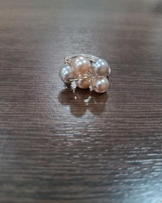 ANELLO CON PERLE BIGIOTTERIA