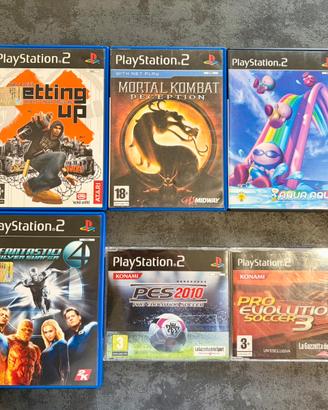 Lotto Giochi PS2 PAL ITA – Completi e Funzionanti