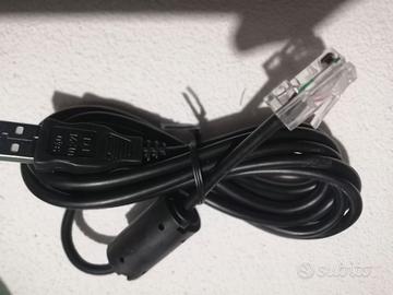 USB a RJ12 6P6C RS232 FTDI convertitore seriale